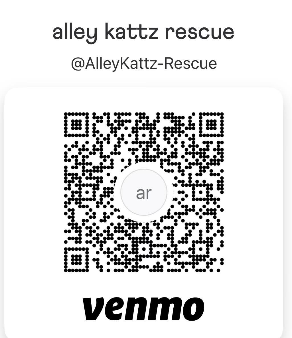Venmo QR code for @AlleyKattz-Rescue